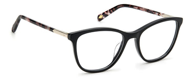 Premium Women Fossil Model Eyeglasses: Fos 7112 - Black(2)- SpecSMART Eye Clinic (Diagonal View)